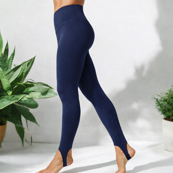 Трендові лосини зі штрипками | 46-48 (колір: вечірнє небо) 