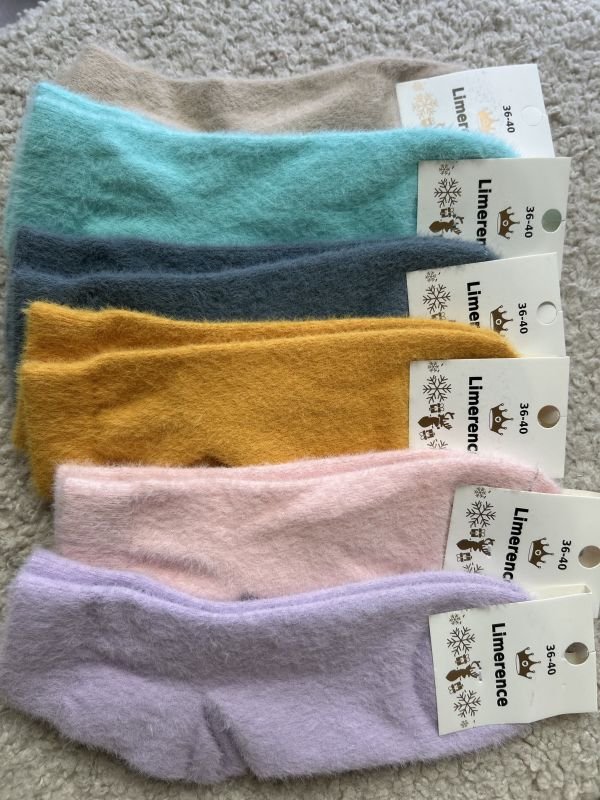 Зимові норкові шкарпетки "LIMERENCE" | Розмір: 36-40