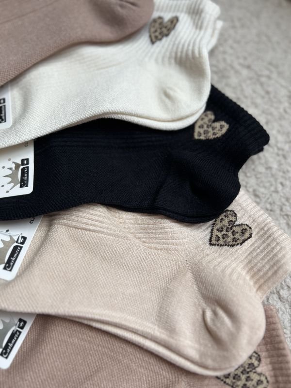 Зимові кашемірові шкарпетки "Корона" | • Тигрове серце • |Розмір: 37-41