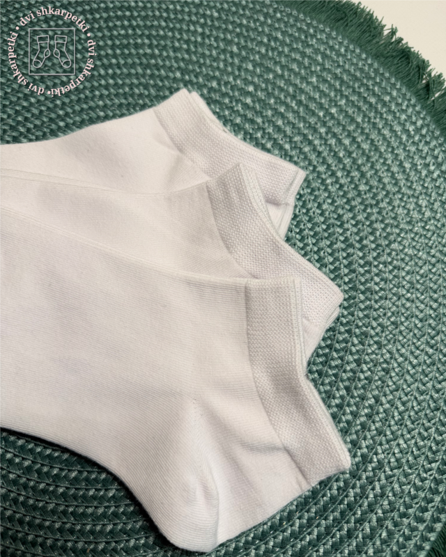 Жіночі шкарпетки "Cotton Carsu" |• Базові білі| Розмір: 36-41