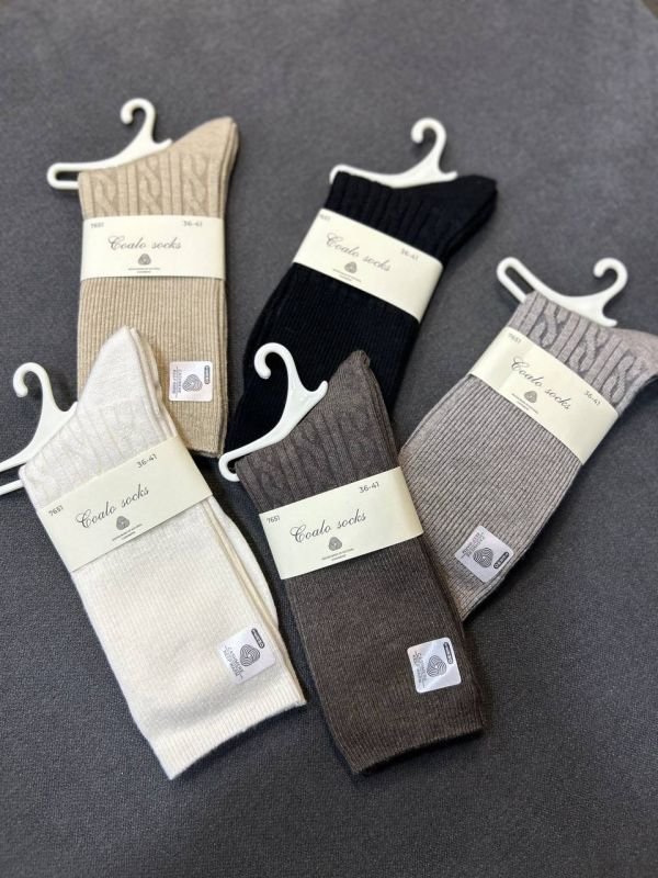 Шкарпетки зимові "Coalo socks" І Кашемір /термо І Однотонні з рельєфним візерунком з косичок та тонким рубчиком - Розмір: 36-41 Шкарпетки зимові "Coalo socks" І Кашемір /термо І Однотонні з рельєфним візерунком з косичок та тонким рубчиком - Розмір: 36-41