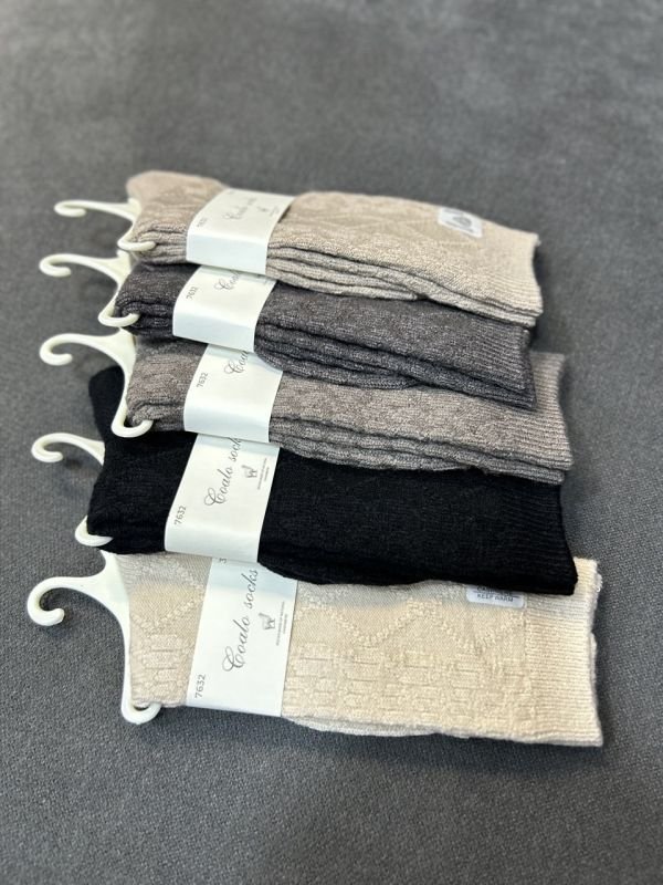 Шкарпетки зимові "Coalo Socks" І Кашемір /термо І В'язаний рельєфний візерунок - Розмір: 36-41 Шкарпетки зимові "Coalo Socks" І Кашемір /термо І В'язаний рельєфний візерунок - Розмір: 36-41