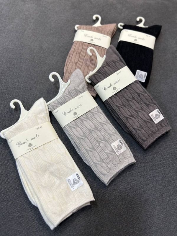 Шкарпетки зимові "Coalo Socks" І Кашемір /термо І Візерунок косички - Розмір: 36-41 Шкарпетки зимові "Coalo Socks" І Кашемір /термо І Візерунок косички - Розмір: 36-41