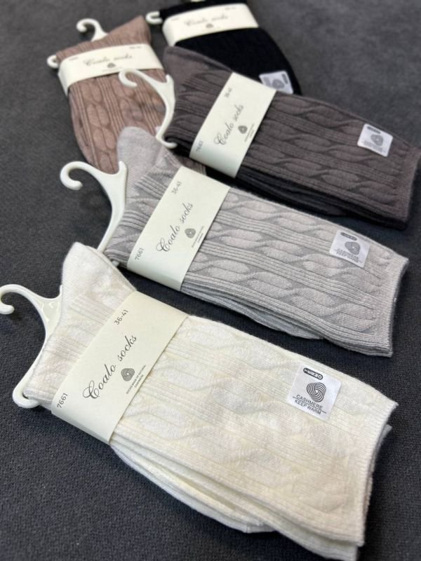 Шкарпетки зимові "Coalo Socks" І Кашемір /термо І Візерунок косички - Розмір: 36-41 Шкарпетки зимові "Coalo Socks" І Кашемір /термо І Візерунок косички - Розмір: 36-41