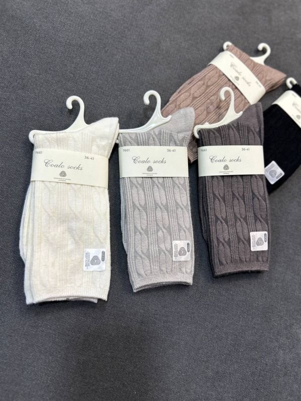 Шкарпетки зимові "Coalo Socks" І Кашемір /термо І Візерунок косички - Розмір: 36-41 Шкарпетки зимові "Coalo Socks" І Кашемір /термо І Візерунок косички - Розмір: 36-41