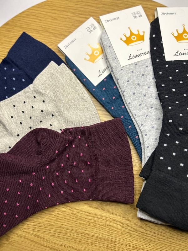 Медичні демісезонні шкарпетки "Limerence" | • Жіночі •  "Без резинки" | Розмір: 36-40