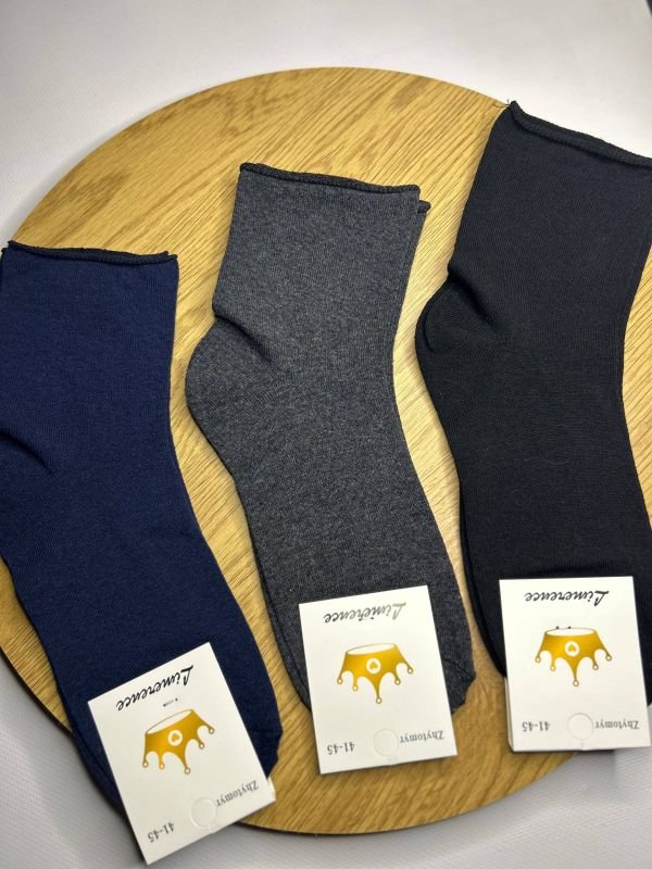 Медичні демісезонні шкарпетки "Limerence" | • Чоловічі • "Без резинки" | Розмір: 41-45