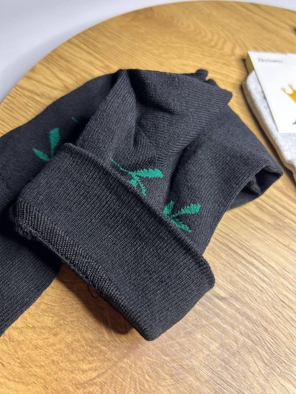 Медичні демісезонні шкарпетки "Limerence" | • Жіночі з малюнком гілки• "Без резинки" | Розмір: 36-40