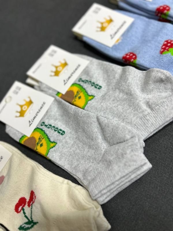 Шкарпетки демісезонні «Limerence» |В упаковці 12 пар • Короткі • Розмір: 36–40 — Арт. 12-400-58