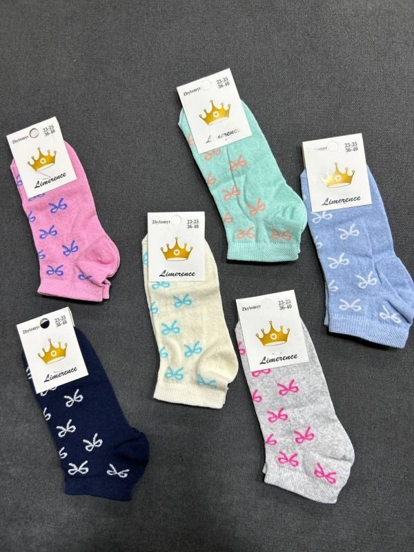 Шкарпетки демісезонні «Limerence» |В упаковці 12 пар • Короткі • Розмір: 36–40 — Арт. 12-400-60