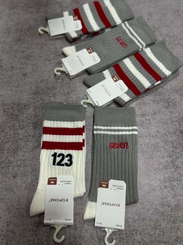 Шкарпетки демісезонні "Корона" | • Теніс • Смужки | Розмір: 36-41