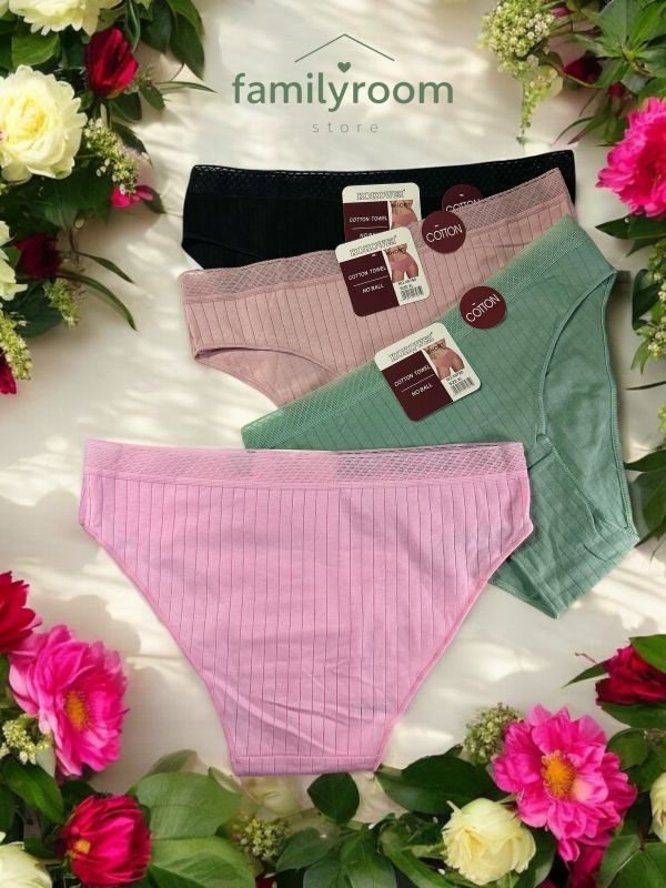 Набір трусиків «Kokowei” | В наборі 3 +1 в 🎁 |  ОС  ( від 88 до 104 см)
