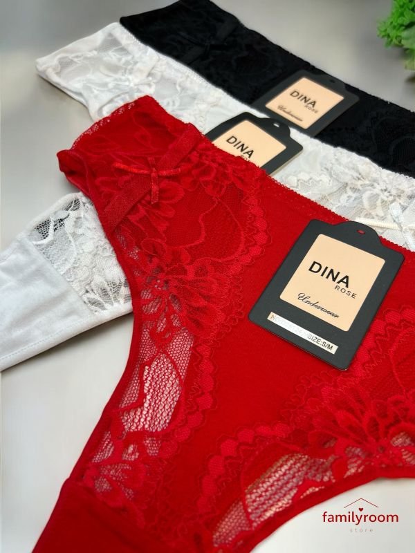 Набір "DINA ROSE” 3шт. | Стрінги | ОС (від 100 до 113 см) Набір "DINA ROSE” 3шт. | Стрінги | ОС (від 100 до 113 см)