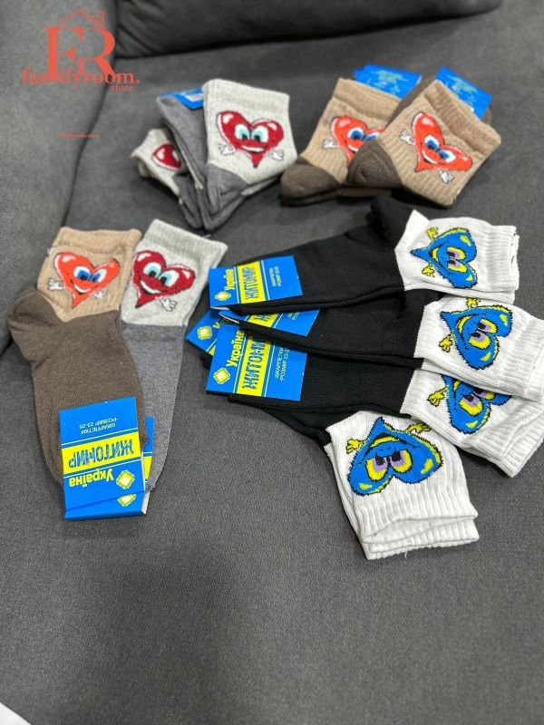 Шкарпетки демісезонні Житомир | В упаковці 12 пар • Розмір: 23-25 Шкарпетки демісезонні Житомир | В упаковці 12 пар • Розмір: 23-25
